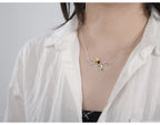 House of Noem — Bee and Honey Drop Pendant Necklace