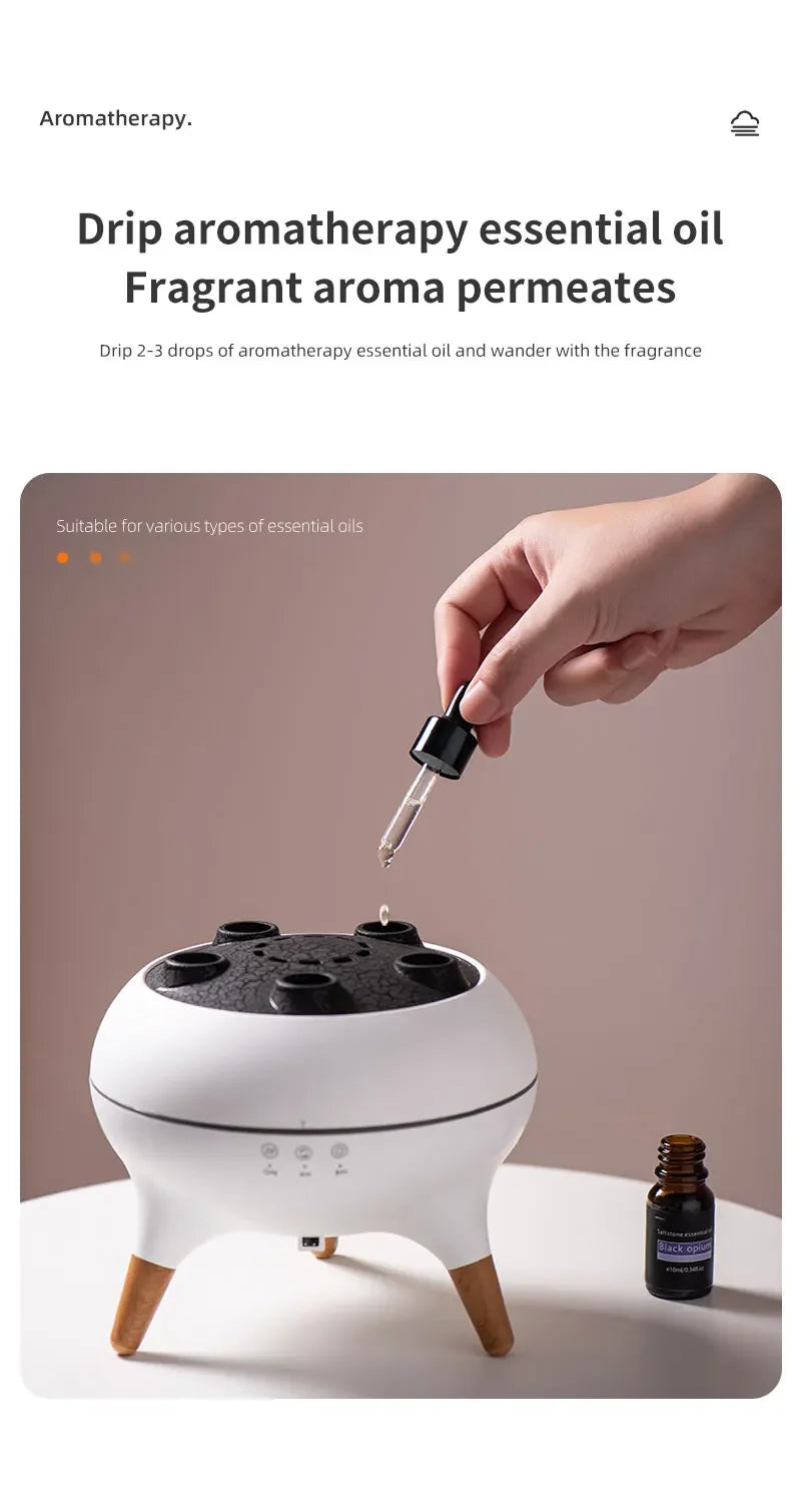 JellyGlow™ 7-Color Jellyfish Humidifier & Essential Oil Diffuser