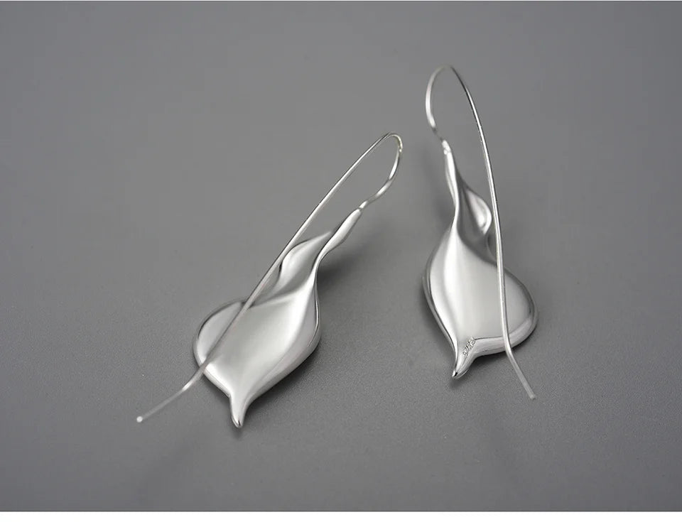 House of Noem — Calla Lily Flower Dangle Earrings