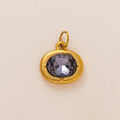 Birthstone Charm Pendant