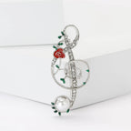 Rhinestone Butterfly Pin