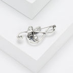 House of Noem — Rhinestone Butterfly Pin