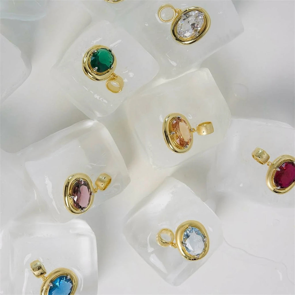 Birthstone Charm Pendant