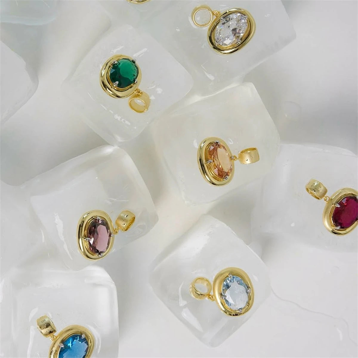 Birthstone Charm Pendant