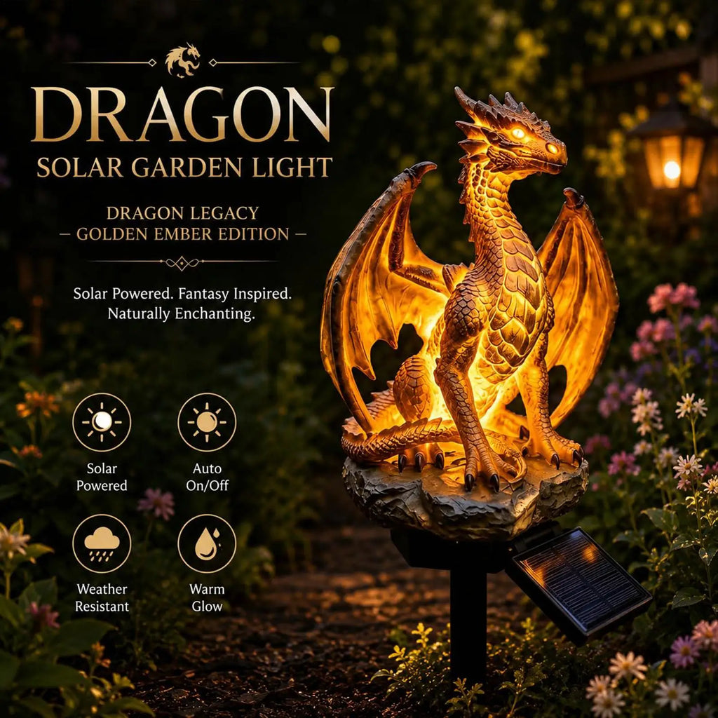 Solar Dragon Garden Light