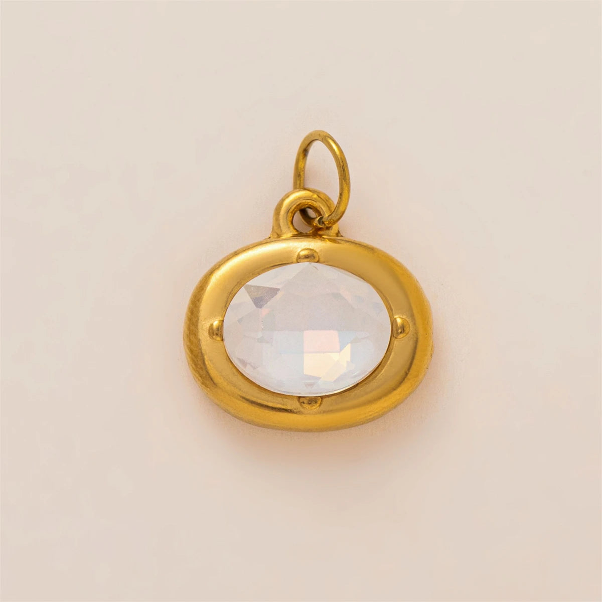 Birthstone Charm Pendant