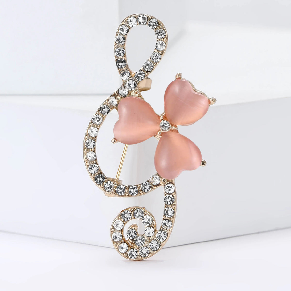 House of Noem — Rhinestone Butterfly Pin