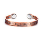 Vintage Knot Copper Cuff Bracelet