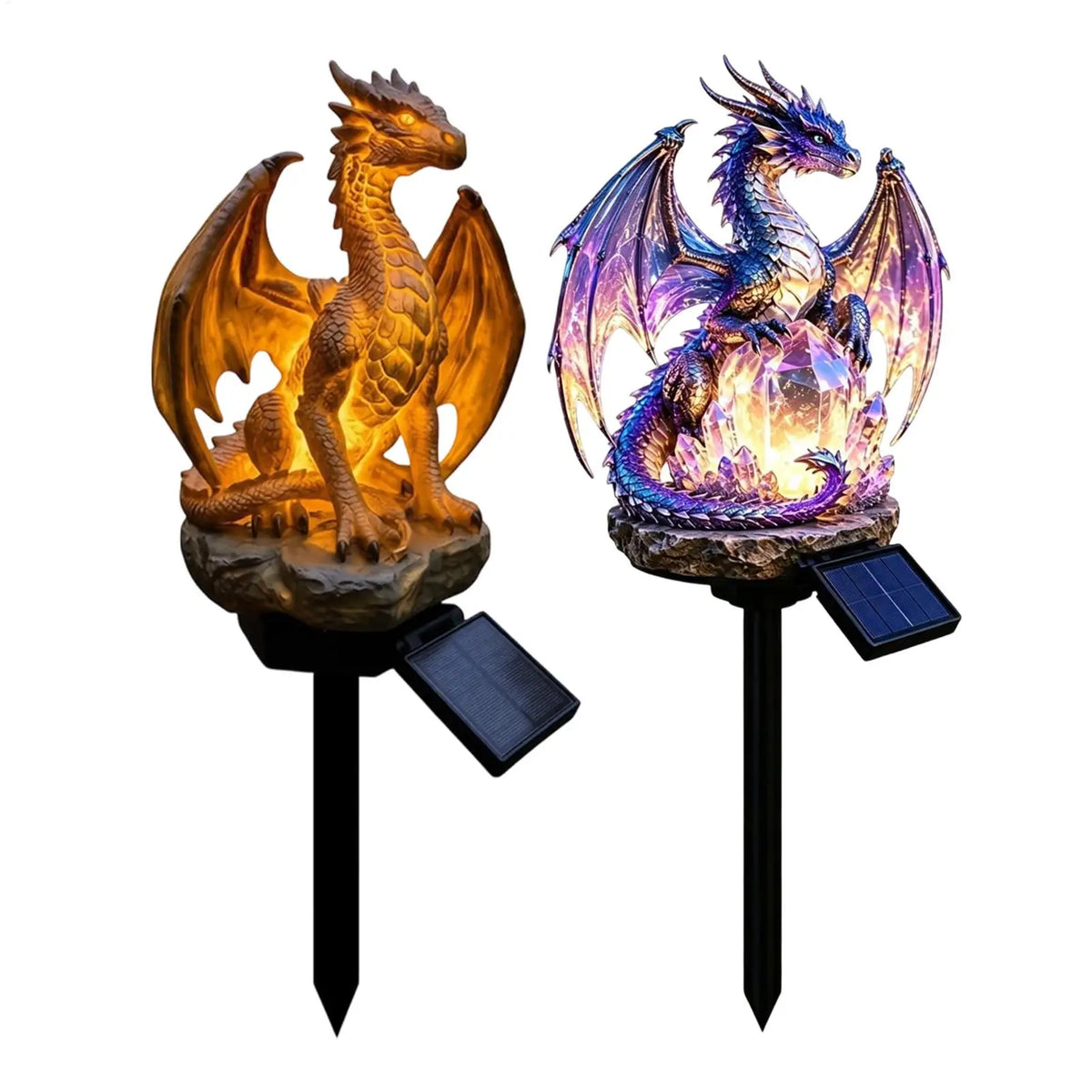 Solar Dragon Garden Light