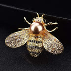 House of Noem — Emerald Crystal Butterfly Brooch