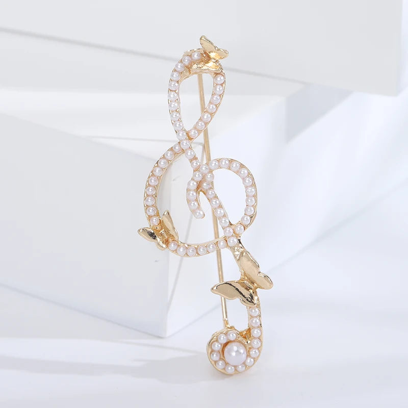 House of Noem — Rhinestone Butterfly Pin