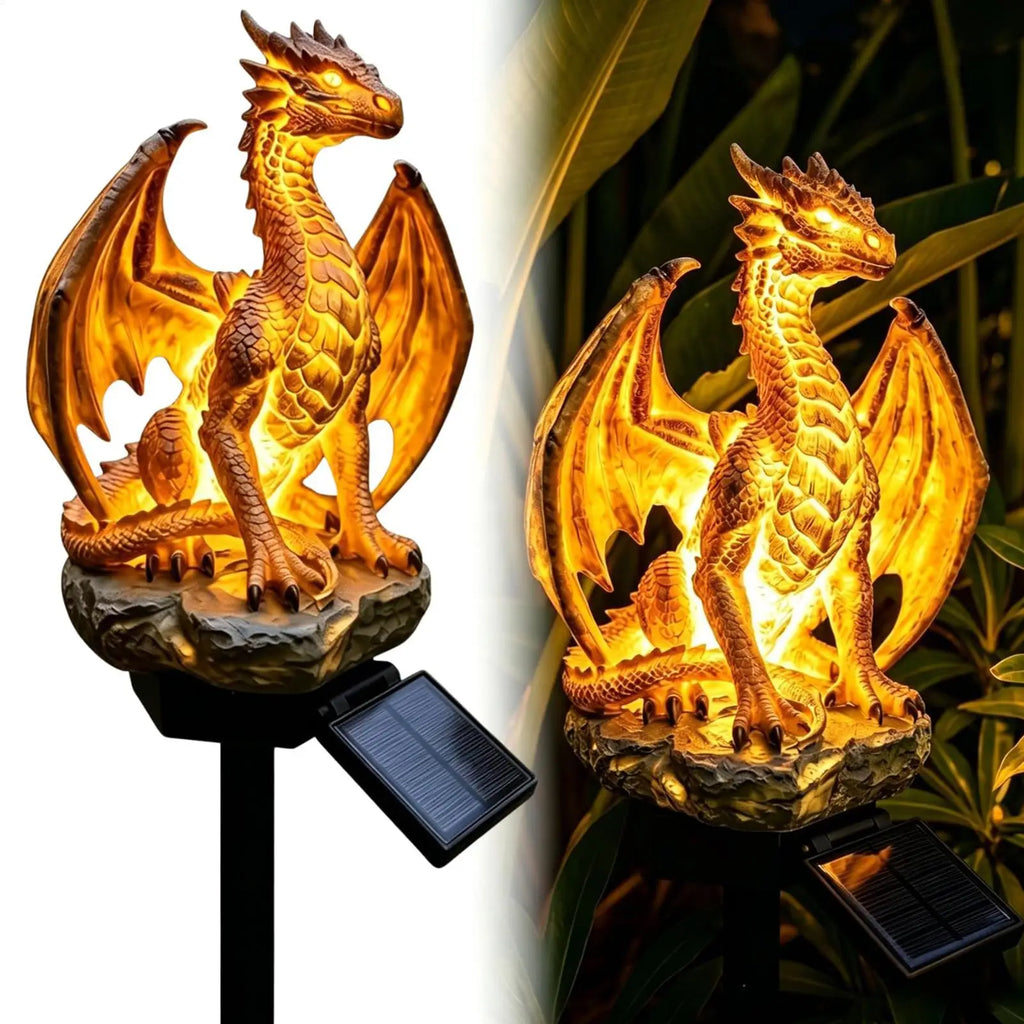 Solar Dragon Garden Light