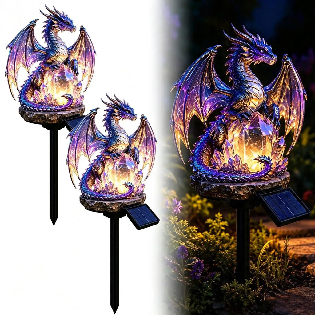 Solar Dragon Garden Light