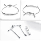 Bracelet for Ashes Stainless Steel Urn Bangles for Women Men Ashes Memorial Cremation Bracelet Adjustable Free Fill Kit