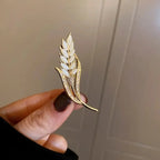Emerald Crystal Butterfly Brooch