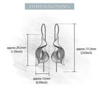 House of Noem — Calla Lily Flower Dangle Earrings