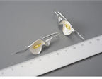 House of Noem — Calla Lily Flower Dangle Earrings