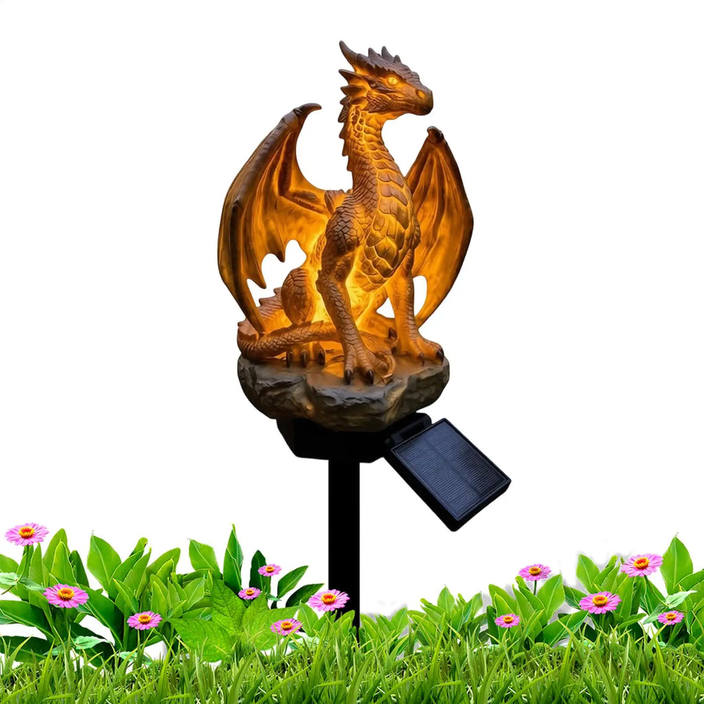 Solar Dragon Garden Light