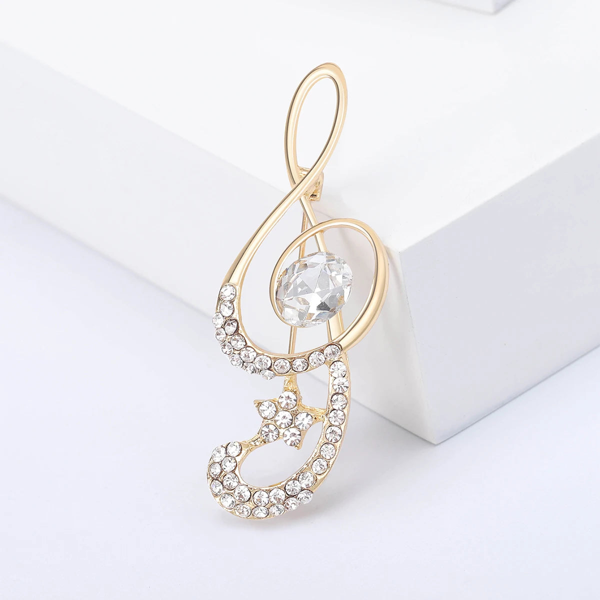 Rhinestone Butterfly Pin