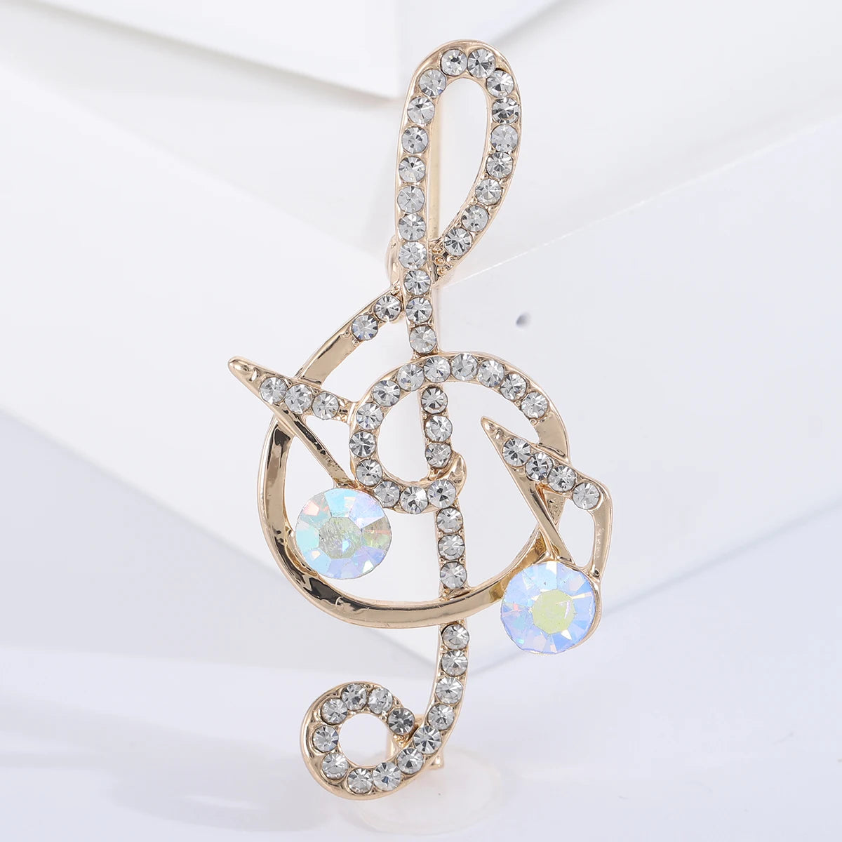 Rhinestone Butterfly Pin