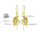 House of Noem — Calla Lily Flower Dangle Earrings