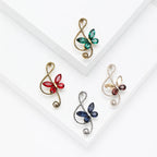 House of Noem — Rhinestone Butterfly Pin