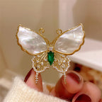 House of Noem — Retro Butterfly Corsage Brooch