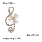 House of Noem — Rhinestone Butterfly Pin
