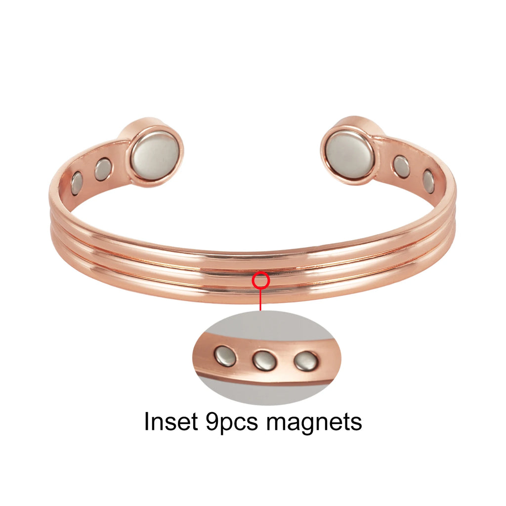 Vintage Knot Copper Cuff Bracelet