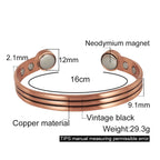 Vintage Knot Copper Cuff Bracelet