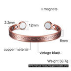 Vintage Knot Copper Cuff Bracelet