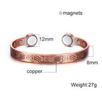 Vintage Knot Copper Cuff Bracelet